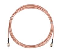 sourcing map Cable de extensión de antena SMA, 10 pies SMA macho a agujero interior macho RG316, extensor de cable coaxial de baja pérdida para sistema de red 0-6G, antenas de radio WLAN, puente