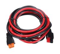sourcing map Cable de extensión XT60i de 600 V CC, 5 pies XT60i hembra a conector de batería, cable conector de enchufe rojo y negro de un solo polo para batería RC, estación de energía portátil