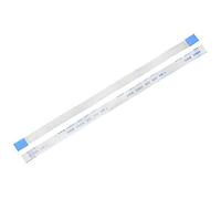 sourcing map Cable Flexible Plano, FPC FFC 12 Pines 0,5mm Paso 150mm L, Cable de Cinta Flexible para Televisor LCD Audio de Automóvil Reproductor de DVD Laptop, 10 Piezas (Tipo A)