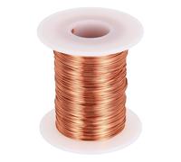 sourcing map Cable magnético de 24 AWG, alambre de cobre esmaltado de calibre 24, alambre de bobina magnética de 6 onzas para transformador, motor, eléctrico, 155 C (311 F)
