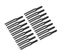 sourcing map Cable Pants (7,5 mm-2 x 3,5 mm) 2 conductores de cable de altavoz en Y para proteger el cable de audio DIN a RCA HIFI, paquete de 16