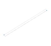 sourcing map Cable plano flexible, 1000 mm, 1 mm, 10 pines, FPC FFC, cable de cinta flexible para TV LCD, reproductor de audio y DVD, 5 unidades (tipo B)