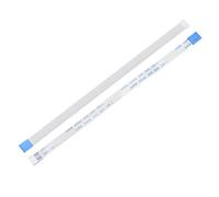 sourcing map Cable plano flexible, 12 pines, 0,5 mm de paso 150 mm, FPC FFC cable de cinta flexible para TV LCD, coche, reproductor de DVD, portátil, 5 unidades (tipo B)