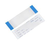 sourcing map Cable plano flexible, 28 pines de 0,5 mm, paso de 50 mm, FPC, FFC, cable de cinta flexible para TV LCD, coche, reproductor de DVD, portátil, 5 unidades (tipo A)