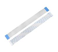 sourcing map Cable plano flexible, 30 pines, 0,5 mm de paso, 150 mm, FPC FFC cable de cinta flexible para TV LCD, coche, reproductor de DVD, portátil, 20 unidades (tipo A)