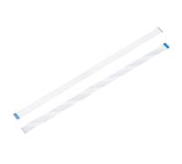 sourcing map Cable plano flexible, 400 mm, 1 mm, paso de 18 pines, FPC, FFC, cable de cinta flexible para TV LCD, coche, reproductor de DVD, 10 unidades (tipo B)