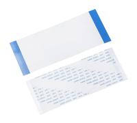 sourcing map Cable plano flexible, 80 pines, 0,5 mm, paso de 100 mm, FPC, FFC, cable de cinta flexible para TV LCD, coche, reproductor de DVD, portátil, 5 unidades (tipo A)