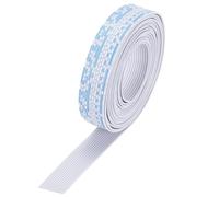 sourcing map Cable plano IDC de 24 AWG, 3 m de longitud, 1,3 mm, paso de 12 pines, color azul y blanco para conexión JTAG/ISP