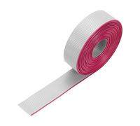 sourcing map Cable plano plano de 2,5 m de longitud, 1,0 mm, paso de 16 pines, color gris para conexión AWM 2651