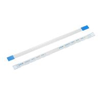 sourcing map Cables de extensión de cable plano flexible, 4 pines, paso de 1,0 mm, 100 mm, para impresora 3D, bricolaje, cámara, pantalla y reproductor de DVD, tipo A, paquete de 10 unidades