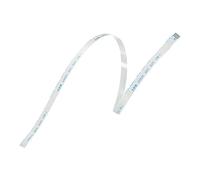 sourcing map Cables de extensión de cable plano flexible, 4 pines, paso de 1,0 mm, 300 mm, para impresora 3D, bricolaje, cámara, pantalla y reproductor de DVD, tipo A, paquete de 5