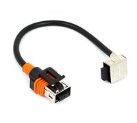 sourcing map Cables HID Xenón D1S D1R D3S D3R Conectores Adaptadores 1 Kit | Cable De Conexión Para Balasto De Faro, Alimentación De Proyector, Compatible Con D1, Material Plástico, Color Negro