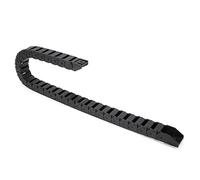 sourcing map Cadena de arrastre del cable Portaherramientas R28 negro