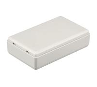 sourcing map Caja de Conexiones de ABS, 8x Mini Cajas Estanca Antipolvo, Caja Instrumentos Eléctrica con Tapa para Proyectos Eléctricos, Gris, 58x35x15 mm