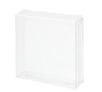 sourcing map Cajas de plástico para venta al por menor de 15 x 60 x 65 mm, caja de regalo con película protectora para dulces, galletas, Navidad, boda, fiesta, paquete de 20 unidades