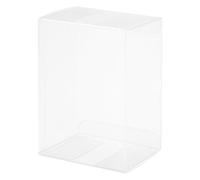 sourcing map Cajas de plástico para venta al por menor de 56 x 72 x 105 mm, caja de regalo con película protectora para dulces, galletas, Navidad, boda, fiesta, paquete de 30 unidades