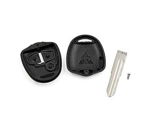 sourcing map Carcasa De Llave De 2 Botones Para Mitsubishi Galant 1pc | 1 Pc, Plástico, Para Outlander, Lancer, Shogun, Galant, Sin Electrónica Interna