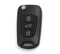 sourcing map Carcasa Funda de Fob 3 Botones Llave de Coche para Kia Rondo Sportage Soul Rio