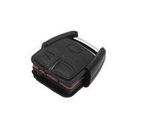 sourcing map Carcasa para Llave de Control Remoto Funda para Llave Negro Mando de 3 Botones para Opel
