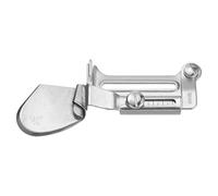 sourcing map Carpeta de costura A11 de salida de 1/4 pulgadas, carpeta de costura plana ajustable con dobladillo enrollado, dispositivo prensatelas para máquina de coser industrial para el hogar