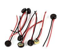 sourcing map Cartucho de micrófono de Condensador electret de Cable de 8 Piezas de 2,6 mm 4 mm x 2 mm