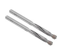 sourcing map Cementado Carburo Helicoidal Taladro brocass 5mm Metal brocas Cortador para Inoxidable Acero Cobre Aluminio Zinc Aleación Hierro 2 Piezas