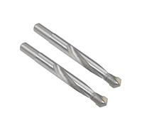 sourcing map Cementado Carburo Torsión broc*s 11,5mm Metal broc* Cortador para Inoxidable Acero Cobre Aluminio Zinc Aleación Hierro 2 Piezas