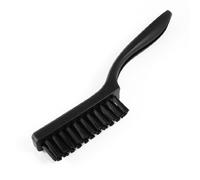 sourcing map Cepillo antiestático de cerdas Suaves Negras con Mango Curvo eliminado Suciedad de PCB