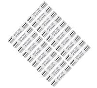 sourcing map Cerámica Cartucho Fusibles 15A 250V 5x25mm Rápido Soplado Reemplazo para Estéreo Audio Alarma Amplificador Cerámica Fusibles 20 Piezas