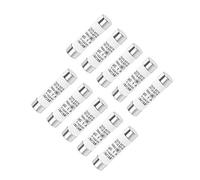 sourcing map Cerámico Cartucho Fusibles 1A 500V 10x38mm Acción Rápida Reemplazo para Estéreo Audio Alarma Amplificador Cerámica Fusibles 10uds