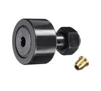 sourcing map CF-2-1/4-SB CR36 - Rodamientos de pista para seguidor de leva, rodamiento de acero cromado, 2-1/4 pulgadas de diámetro de rodillo, tipo perno UNF 7/8-14, para guía de máquina herramienta