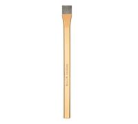 sourcing map Cincel frío de 17 mm de ancho y 300 mm de largo, aleación de acero de alta dureza, tratado térmicamente, cincel plano para cortar remaches, hierro, acero, bronce, varillas de cobre