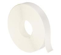 sourcing map Cinta adhesiva de borde blanco, 22 mm x 16 m, prepegada, flexible, cinta de madera para reparación de armarios y restauración de muebles