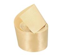 sourcing map Cinta de borde de madera de 7,6 cm x 7,6 m, cinta de reparación de grano de madera contrachapada para reparación de gabinetes, restauración de muebles, manualidades, bricolaje, pino