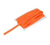 sourcing map Cinta para ribetes de 12 yardas y 1/2 pulgada para costura, manualidades, borde de tela, color naranja