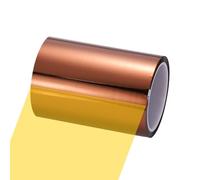 sourcing map Cinta térmica, 150 mm x 33 m, cinta de sublimación de transferencia de calor de poliimida, sin residuos, cintas resistentes a altas temperaturas, para placa de circuito de soldadura de