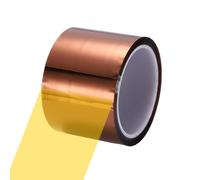 sourcing map Cinta térmica, 70 mm x 33 m, cinta de sublimación de transferencia de calor de poliimida, sin residuos, cintas resistentes a altas temperaturas para placa de circuito de soldadura de