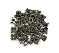 sourcing map Verde Oscuro Agarre M6 Tipo U Clip de Carenado Tornillos para Motos