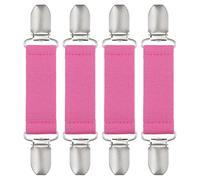 sourcing map Clips de cincha para vestido, suéter, chal, cárdigan, camisas, broches, bufandas, vestidos, clips elásticos para el cuello trasero para mujer, 140 x 25mm / 5.51" x 0.98"(L*W), Poliéster