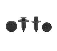 sourcing map 20 Pcs Black Plastic De Door Fastener Clips 6mm 7mm Hole Rivets for para Suzuki