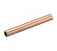sourcing map Cobre Redondo Tubo 12mm OD 1,5mm Pared Grosor 100mm Longitud Tubería Tubo