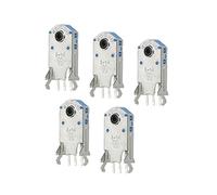 sourcing map Codificador de rueda de ratón, 14 mm, 300 W, decodificador preciso de tiempo, rotativo, codificador de rueda de desplazamiento, 5 unidades
