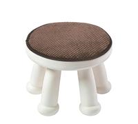 sourcing map Cojín redondo para taburete, 12 x 12 pulgadas, con correas elásticas, antideslizante, suave, redondo, para sillas de comedor, cocina, bar, taburete alto, café