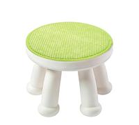 sourcing map Cojín redondo para taburete, 16 x 16 pulgadas, con correas elásticas, antideslizante, suave, redondo, para sillas de comedor, cocina, bar, taburete alto, color verde claro