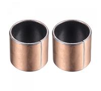 sourcing map Cojinete de manga 28mm Diámetro 32mm OD 30mm Longitud Rodamientos lisos Envueltos Bujes sin aceite 2pcs