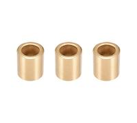 sourcing map Cojinetes de Casquillo, Manguito de Rodamiento Autolubricante, 12mm Diámetro Interior, 18mm Diámetro Exterior, 20mm Longitud, Bujes de Bronce Sinterizado, 3pcs
