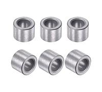 sourcing map Cojinetes de manga 10mm Diámetro 16mm OD 12mm Longitud sinterizado Hierro Autolubricante Bujes 6pcs