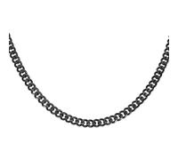 sourcing map Collar de cadena de eslabones de acero inoxidable para hombre, accesorios para hombres y mujeres, regalo de joyería, 24" x 0.28", Acero inoxidable, No es una piedra preciosa