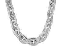 sourcing map Collar de cadena de plástico, cadena gruesa de rapero hip hop, cadenas de oro gruesas falsas, joyería, fiesta, disfraz, accesorio para hombres y mujeres, 90cm/35.4", ABS, -