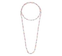 sourcing map Collar largo de perlas sintéticas, collar de perlas de imitación para mujer, estilo flapper, estilo vintage de los años 20, collar de cuentas largas en capas para disfraz, 59, Vidrio, No